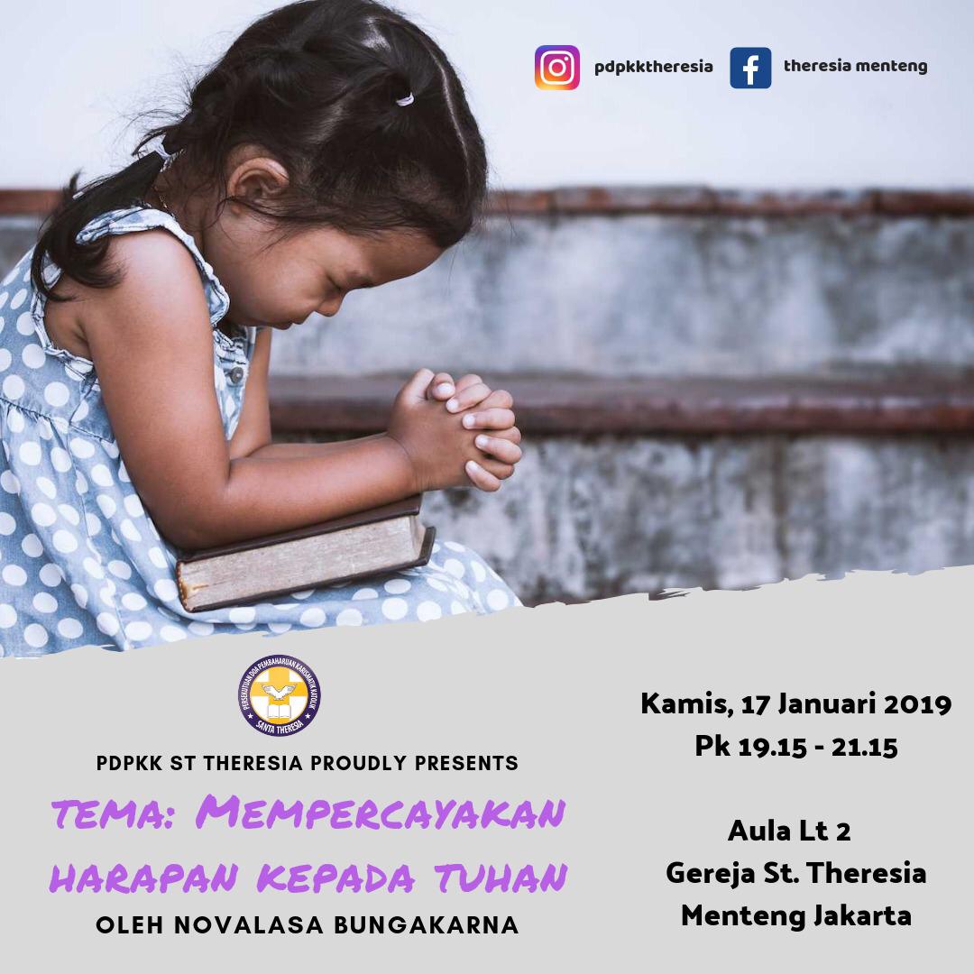 PDPKK St Theresia – Kamis, 17 Januari 2019