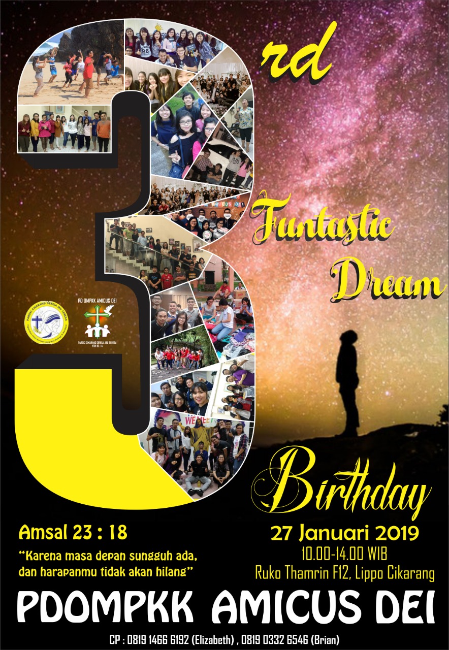 3rd bday of PDOMPKK Amicus Dei