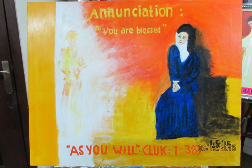 Lukisan XXXVIII – Annunciation