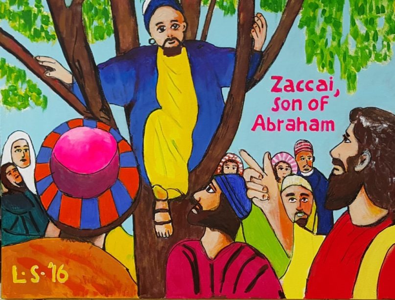 Lukisan LXII – Zacchaeus, A True Son of Abraham