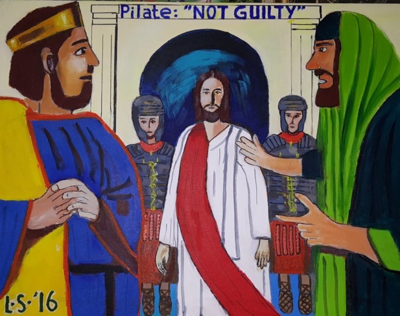 Lukisan LXIII – Pilate : Not Guilty