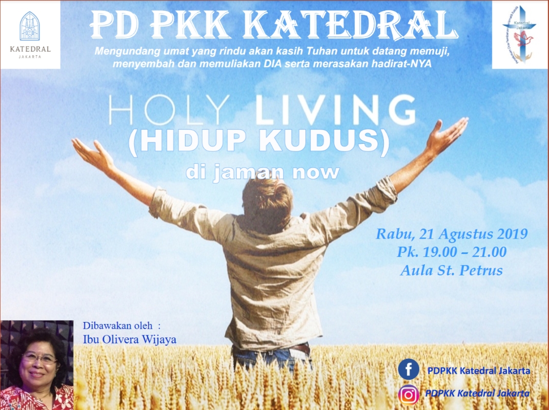 PD PKK Katedral – Rabu, 21 Agustus 2019