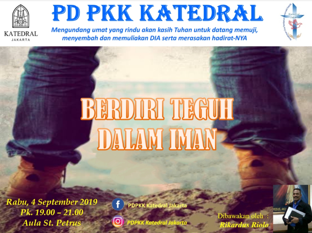 PD PKK Katedral – Rabu, 03 September 2019