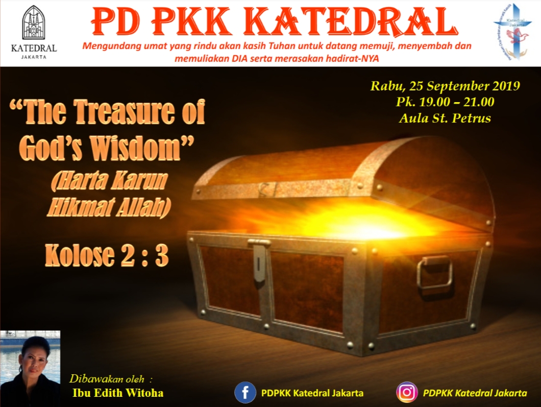 PD PKK Katedral – Rabu, 25 September 2019