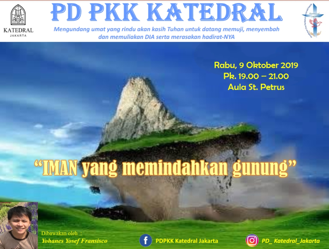 PD PKK Katedral – Rabu, 09 Oktober 2019