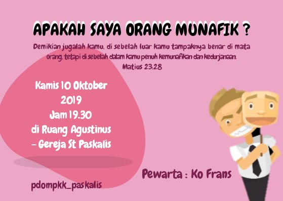 PD OMPKK Paskalis – Kamis, 10 Okt 2019