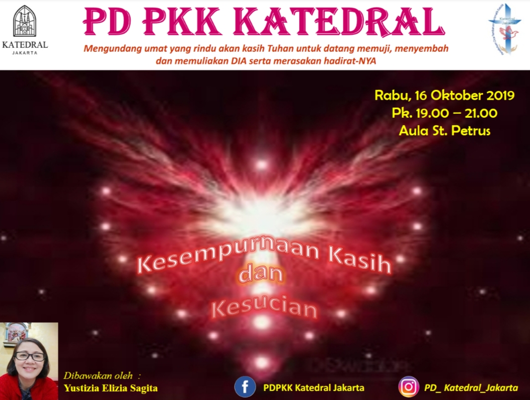 PD PKK Katedral – Rabu, 16 Oktober 2019