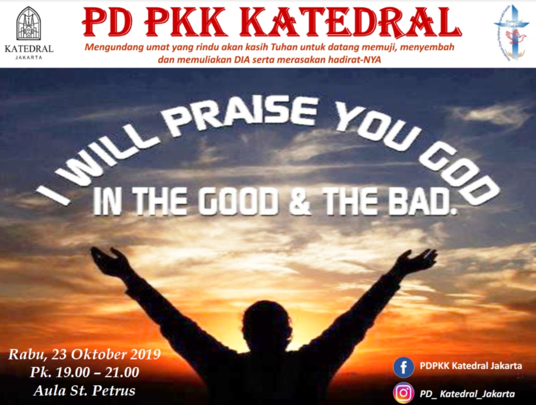 PD PKK Katedral – Rabu, 23 Oktober 2019