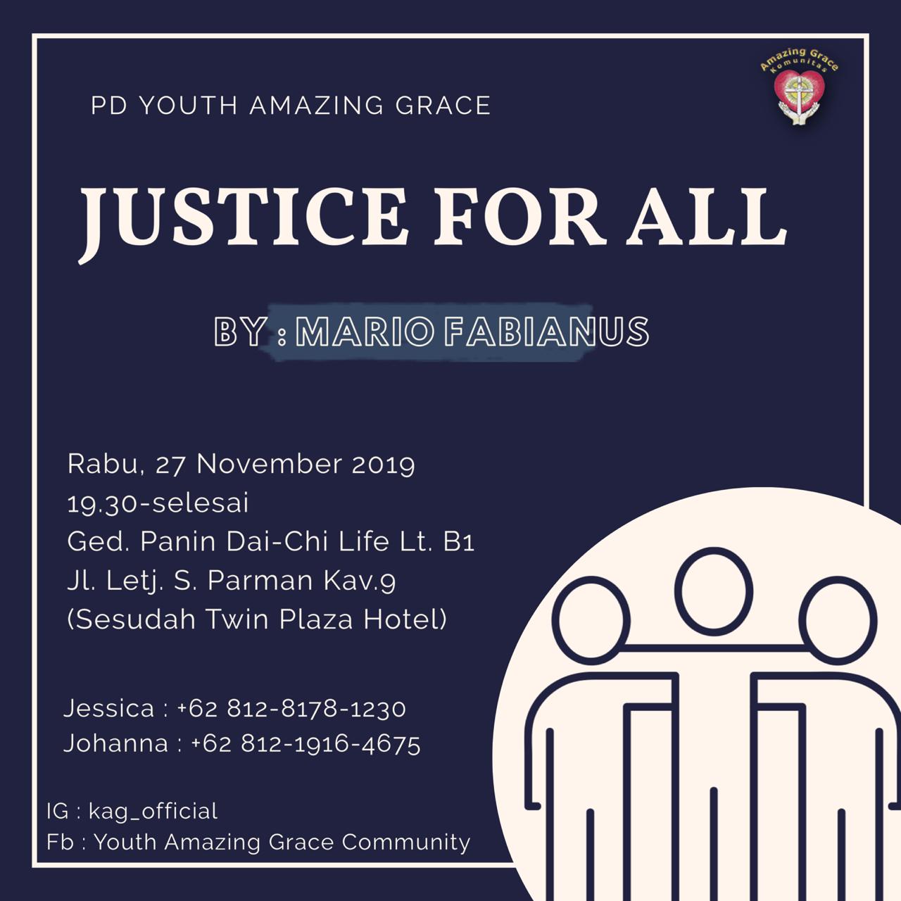 KAG Youth – Rabu, 27 November 2019