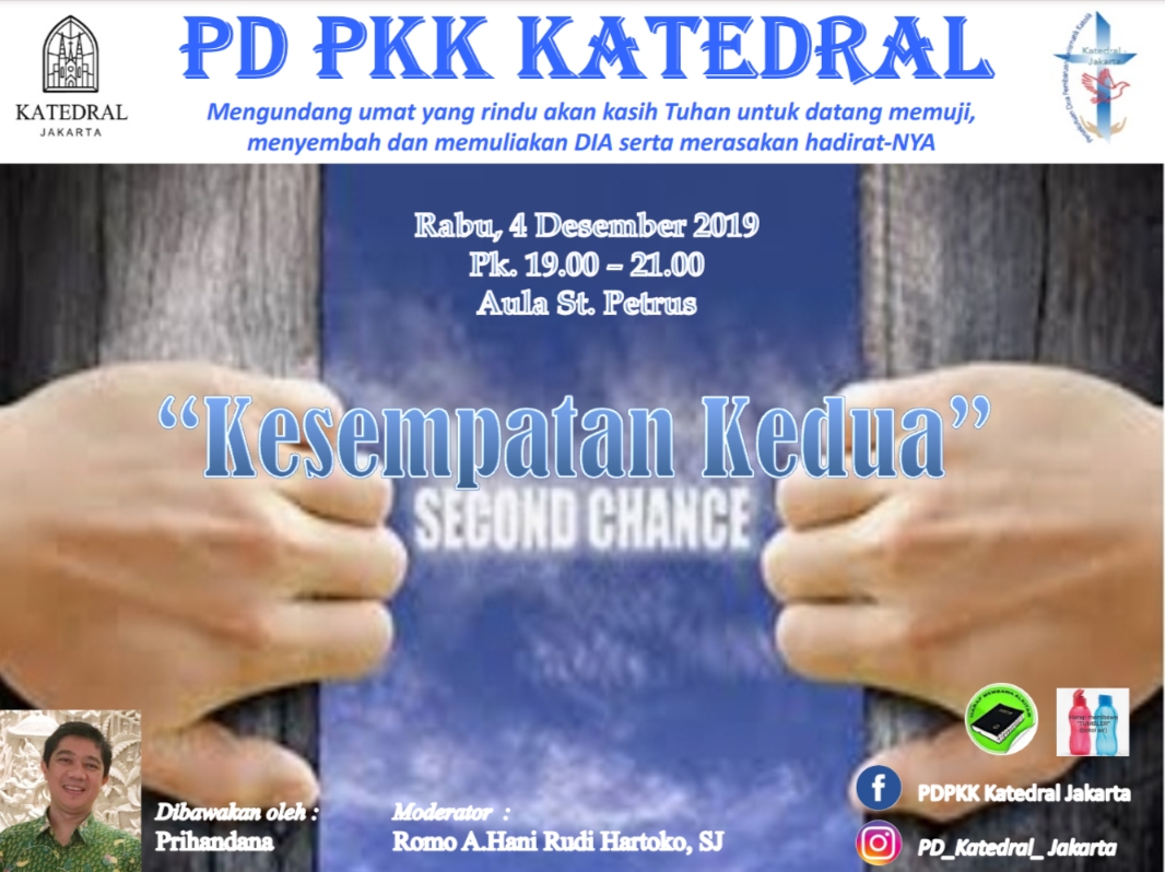 PD PKK Katedral – Rabu, 04 Desember 2019