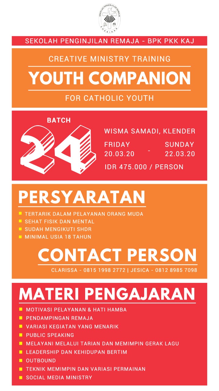 Sekolah Penginjilan Remaja (SPR) – Youth Companion