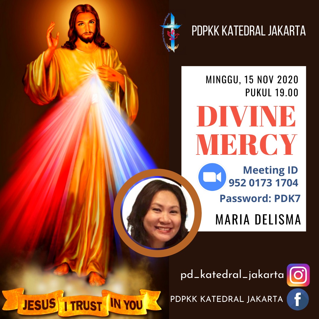 PDPKK Divinie Mercy – Minggu, 15 Nov 2020 Pukul 19.00