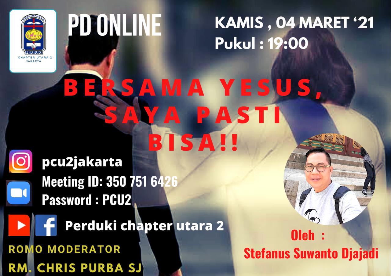 Bersama Yesus, saya pasti BISA !