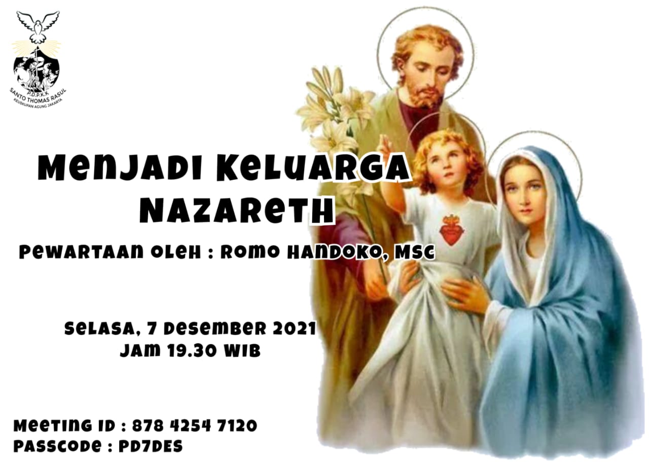 Menjadi Keluarga Nazareth