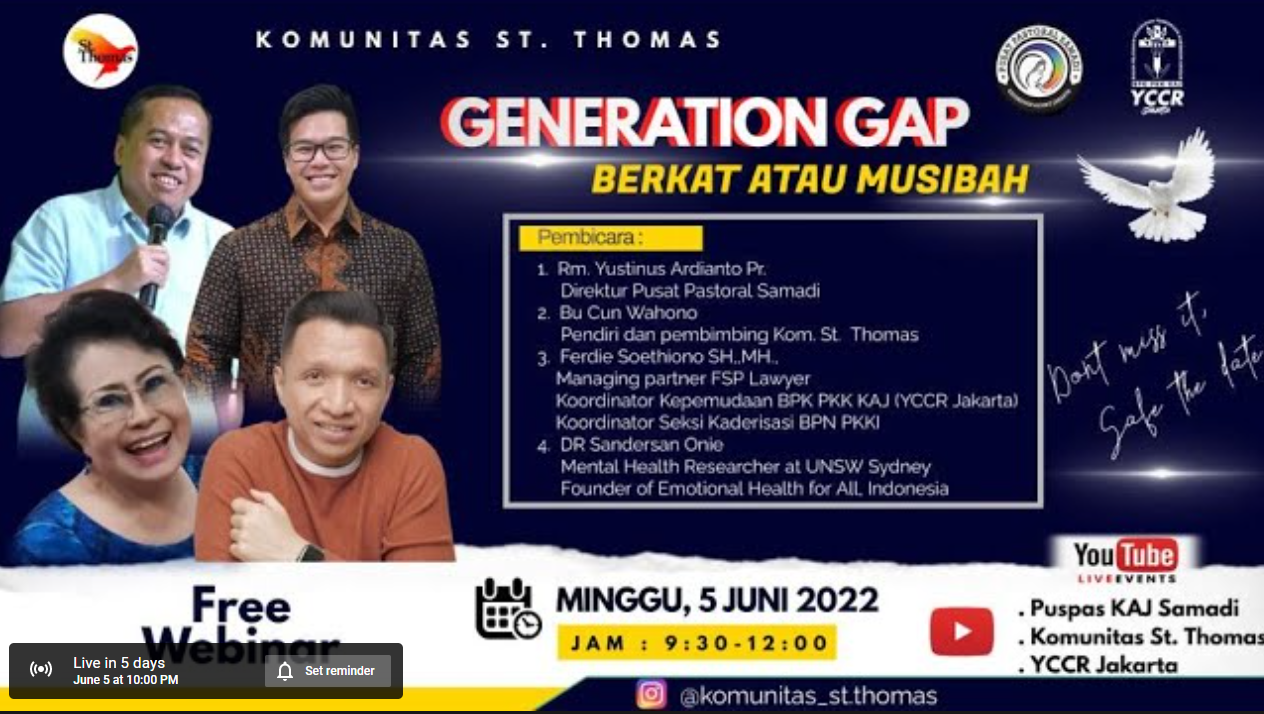 GENERATION GAP – Berkat atau Musibah