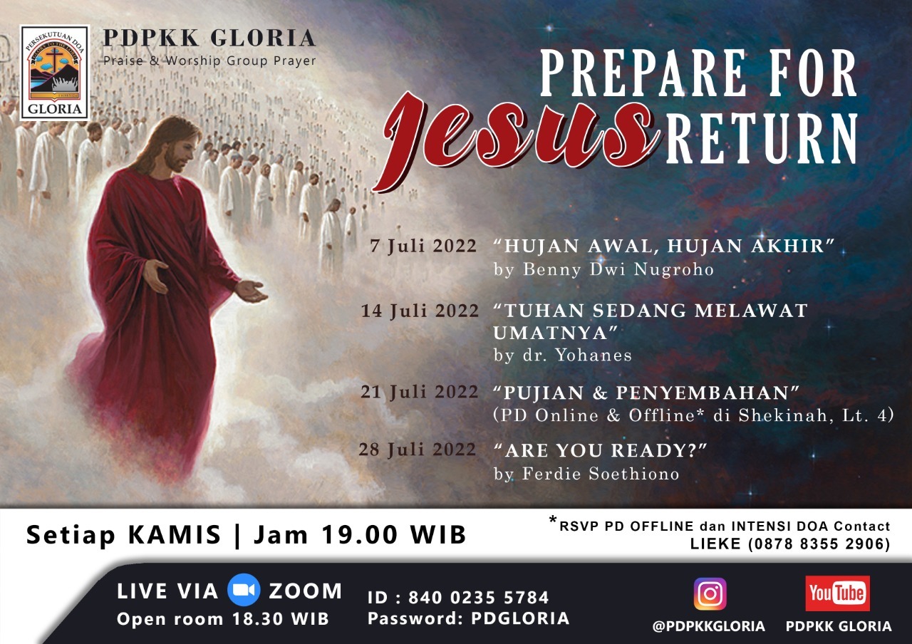 PREPARE FOR JESUS RETURN