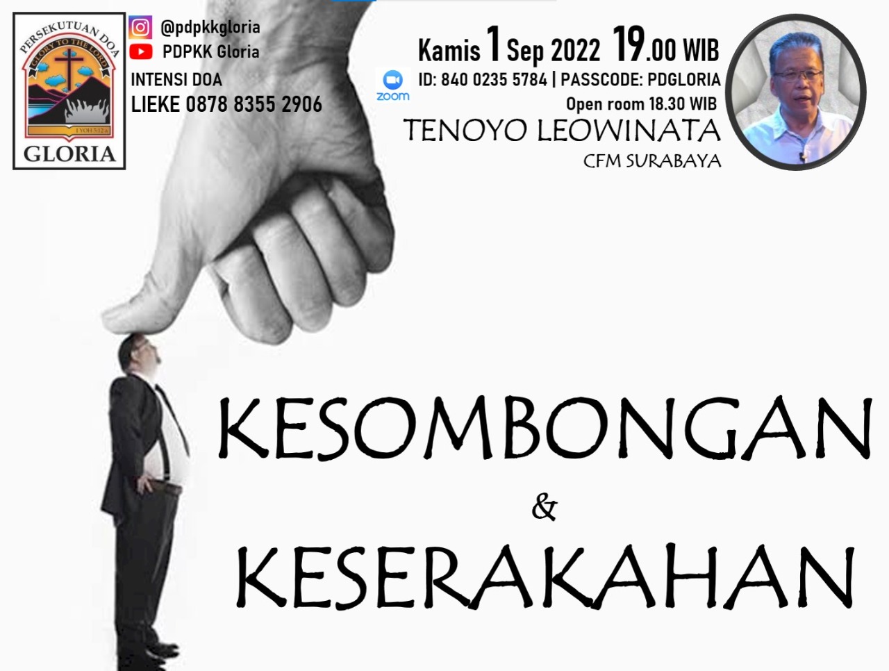 KESOMBONGAN & KESERAKAHAN